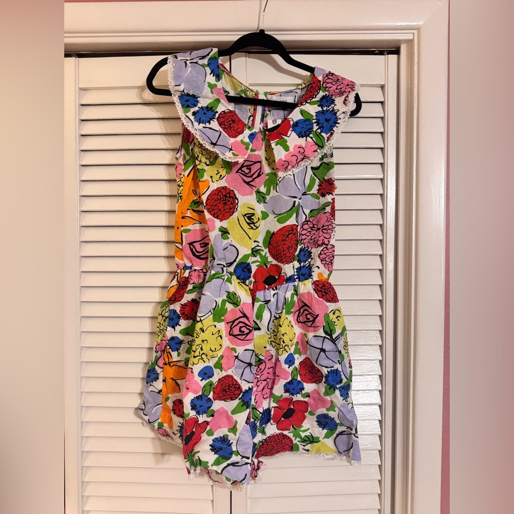 Anthropologie SWF Linen Romper - Picture 5 of 8